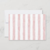 Carte De Remerciements Christmas Baby Shower (Dos)