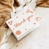 Carte De Remerciements Chute Whimsical Un Petit Baby shower À Tarte Cutie