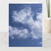 Carte De Remerciements Ciel (Devant)