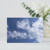 Carte De Remerciements Ciel (Debout devant)