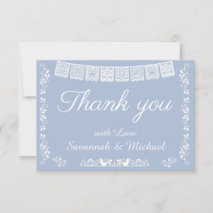 Carte De Remerciements Cielito Lindo Fête Mexicaine Baby Shower