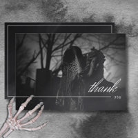 Cimetière Gothique Noir & Blanc Jusqu'Au Mariage D