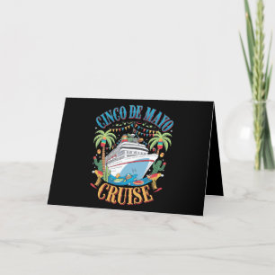 Carte De Remerciements Cinco De Mayo Cruise Mexique Bateau mexicain Fiest