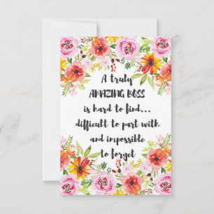 Carte De Remerciements Citation de patron Extraordinaire Grand patron App