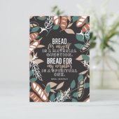 Carte De Remerciements Citations de pain de Nikoli Berdyaev (Debout devant)