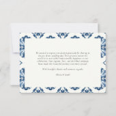 Carte De Remerciements Citron Citrus Positano Mariage italien (Dos)