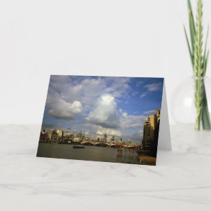 Carte De Remerciements City de Londres dans les années 1990