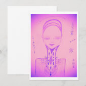 Carte De Remerciements Clarissa (Devant / Derrière)