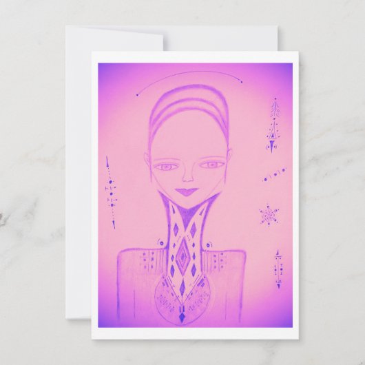 Carte De Remerciements Clarissa (Devant)