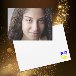 Carte De Remerciements Classe de garde de photos pour diplômés de 2024