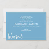 Carte de remerciements classique (Dos)