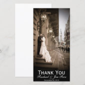 Carte de remerciements classique (Devant / Derrière)