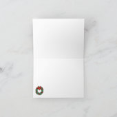 Carte De Remerciements Classy and customizable striped pattern (Intérieur)