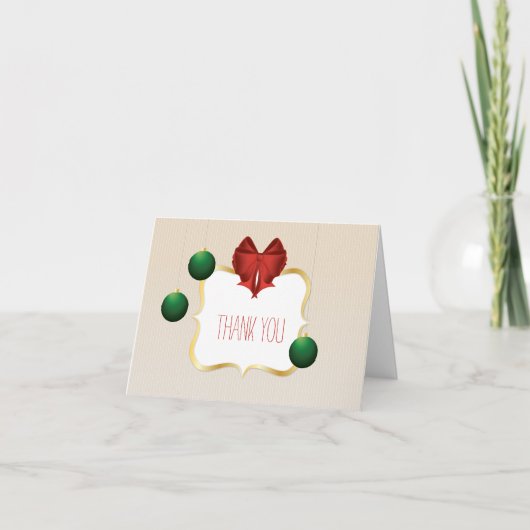 Carte De Remerciements Classy and customizable striped pattern (Devant)