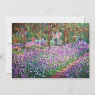 Carte De Remerciements Claude Monet - Le jardin de l'artiste à Giverny