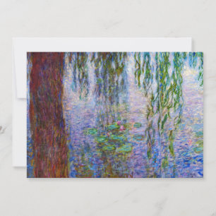 Carte De Remerciements Claude Monet - Nymphéas