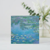 Carte De Remerciements Claude Monet - Nymphéas 1906 (Debout devant)