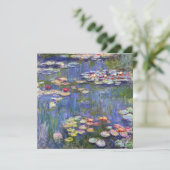Carte De Remerciements Claude Monet - Nymphéas / Nymphéas (Debout devant)