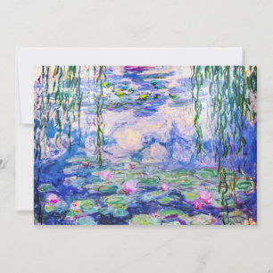 Carte De Remerciements Claude Monet - Nymphéas / Water Lilies 1919
