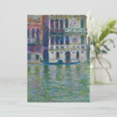 Carte De Remerciements Claude Monet - Palazzo Dario (Debout devant)