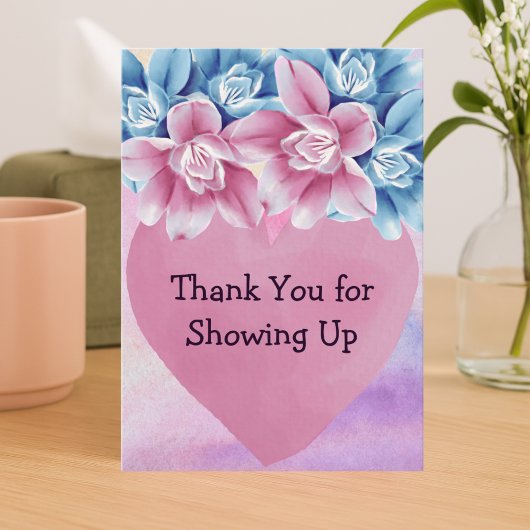 Carte De Remerciements Client Thank You Card from Your Therapist – Custom