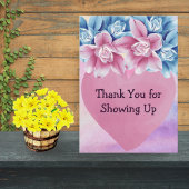 Carte De Remerciements Client Thank You Card from Your Therapist – Custom