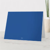 Carte De Remerciements Cloud de vol de navire Clipper - Plan ABD (Dos)