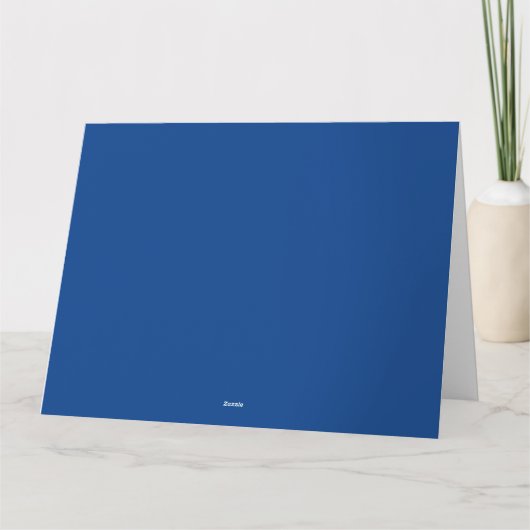 Carte De Remerciements Cloud de vol de navire Clipper - Plan ABD (Dos)