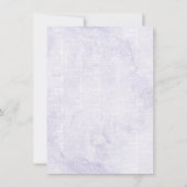 Carte De Remerciements Coastal Chic | Photo de Mariage vert pourpre et ci (Dos)