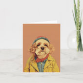 Carte De Remerciements Cockapoo (Devant)