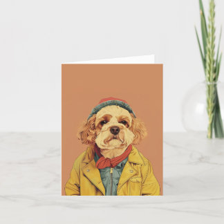 Carte De Remerciements Cockapoo