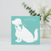 Carte De Remerciements Cocker Spaniel Chien Chien Puppy (Debout devant)