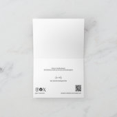 Carte De Remerciements Code de site web social avec logo d'entreprise per (Intérieur)