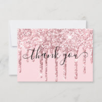 Code Promo moderne de Parties scintillant rose fil