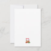 Carte De Remerciements Code QR de remerciement pour une fête de mariage " (Dos)