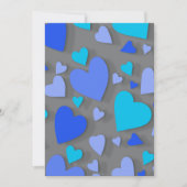 Carte De Remerciements Coeur de papier décoratif 4 (Devant)