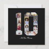 Carte De Remerciements Collage photo numéro 10 (Devant)