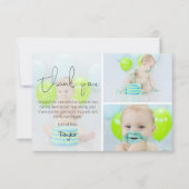 Carte De Remerciements Collage photo pour enfants modernes (Devant)