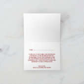 Carte De Remerciements Collection de Mariages de tournesol rustique - Rou (Intérieur)