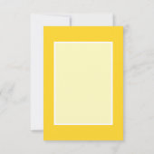 Carte De Remerciements Coloré (Dos)