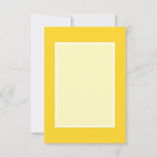 Carte De Remerciements Coloré (Dos)