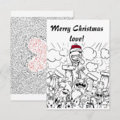 Carte De Remerciements Comique (Devant / Derrière)