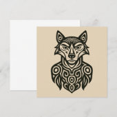 Carte De Remerciements Commander Furry (Devant / Derrière)