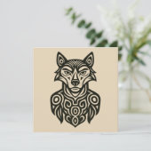 Carte De Remerciements Commander Furry (Debout devant)