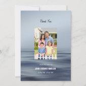 Carte de remerciements commémoratif (Devant)