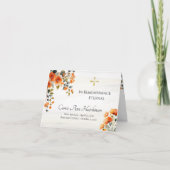 Carte de remerciements commémoratif grec orthodoxe (Devant)