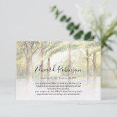 Carte de remerciements commémoratif Watercolor Woo (Debout devant)