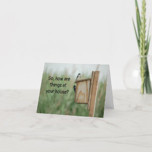 Carte De Remerciements Comment les choses pensent-elles de vous Birds Not