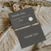 Carte de remerciements commercial modifiable