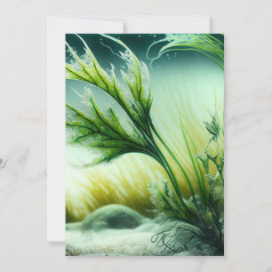 Carte De Remerciements Commune d'Underwater